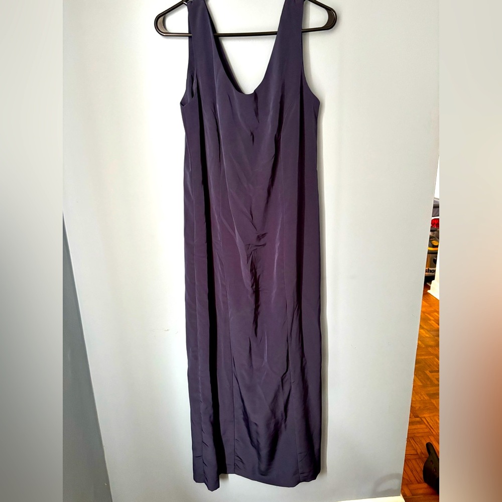 Elegant Purple Maxi Dress
